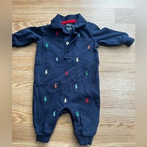 Ralph Lauren One Piece Size 3 Months . Only Worn Once .